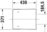 DURAVIT WC-Sitz Design Classics Viu Comp. Weiß mit Edelstahl-Scharnieren, ohne Absenkautomatik