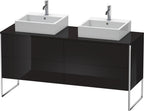 schwarz hochglanz / Mitteldichte Faserplatte (MDF) / schwarz