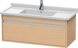 DURAVIT Ketho Waschtischunterbau 1000 mm wandhängend, 1 Auszug, weiß matt, für Starck 3