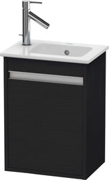 Duravit Ketho Waschtischunterbau 400 mm betongrau matt, 1 Tür links, für ME by Starck