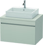 DURAVIT DuraStyle Konsolenunterschrank 800 mm betongrau matt mit 1 Auszug