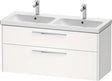DURAVIT D-Code 2.0 Waschtischunterbau 1184 mm mit Schubkasten und Soft-Close in Weiß Matt
