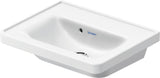 DURAVIT D-Neo Handwaschbecken 500 mm weiß hochglanz mit Überlauf wandhängend