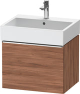 DURAVIT D-Neo Waschtischunterbau 584 mm wandhängend mit 1 Auszug, Griff Bronze, Weiß Matt