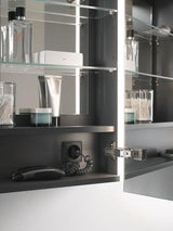 DURAVIT Spiegelschrank Ketho.2 800 mm mit LED-Beleuchtung, 2 Türen und Soft-Close