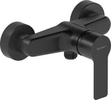 Duravit D-Code 2.0 Einhand-Brausemischer Aufputz mit Keramikmischsystem in Schwarz Matt