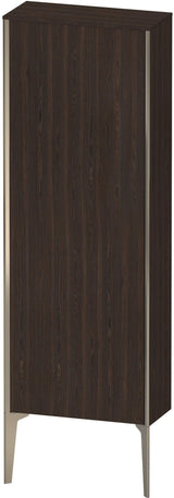 DURAVIT Halbhochschrank XViu 1330 mm Nussbaum gebürstet, wandhängend, Tip-On Technik
