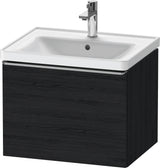 DURAVIT D-Neo Waschtischunterbau 584 mm betongrau matt mit 1 Auszug und Soft-Close