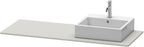 betongrau matt / Dekor / mit 1 A usschn.,