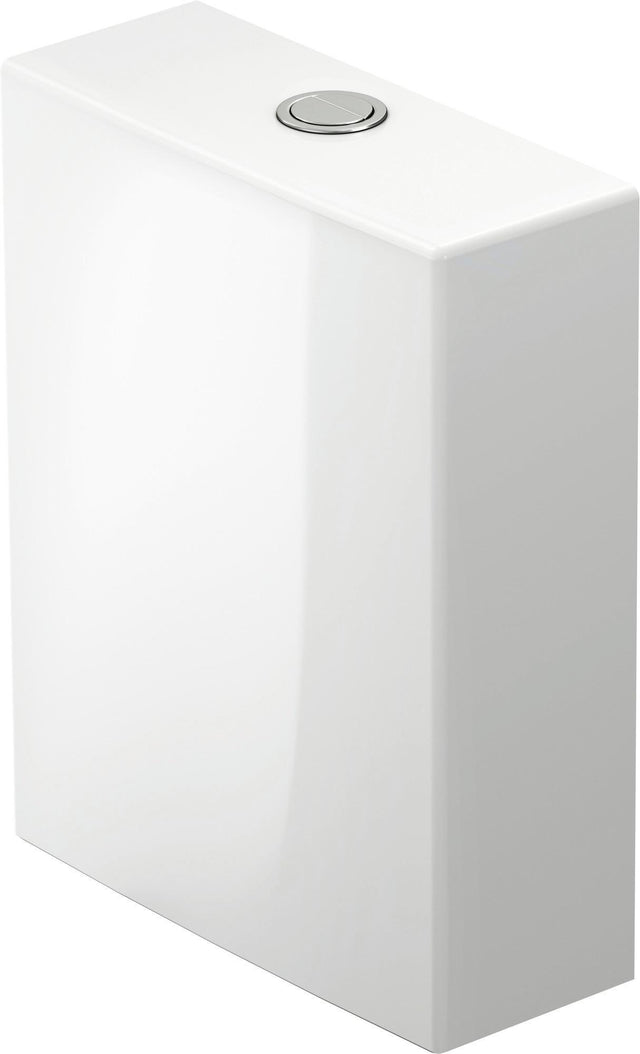 DURAVIT Spülkasten White Tulip Weiß 3/6 l Dual Flush Anschluss links verdeckt