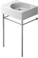 DURAVIT Design Classics Wandwaschtisch 615 mm, Becken links, mit Überlauf, weiß