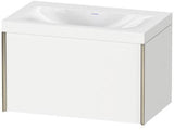 Duravit XViu Möbelwaschtischset 800x480mm mit Unterschrank, 1 Auszug, Ahorn mitte