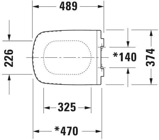 DURAVIT DuraStyle WC-Sitz mit SoftClose – Weiß, Edelstahl-Scharniere, Absenkautomatik, antibakteriell
