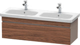 Duravit DuraStyle Waschtischunterbau 1230 mm betongrau matt – wandhängend, 1 Auszug, Soft-Close