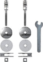 DURAVIT Scharnier-Set für WC-Sitz Universal – Kunststoff, ohne Absenkautomatik, 0061581000