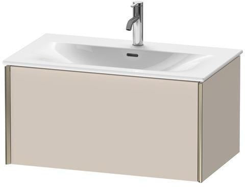 Duravit Waschtischunterbau XVIU 810 mm weiß matt mit Tip-On-Technik für Viu