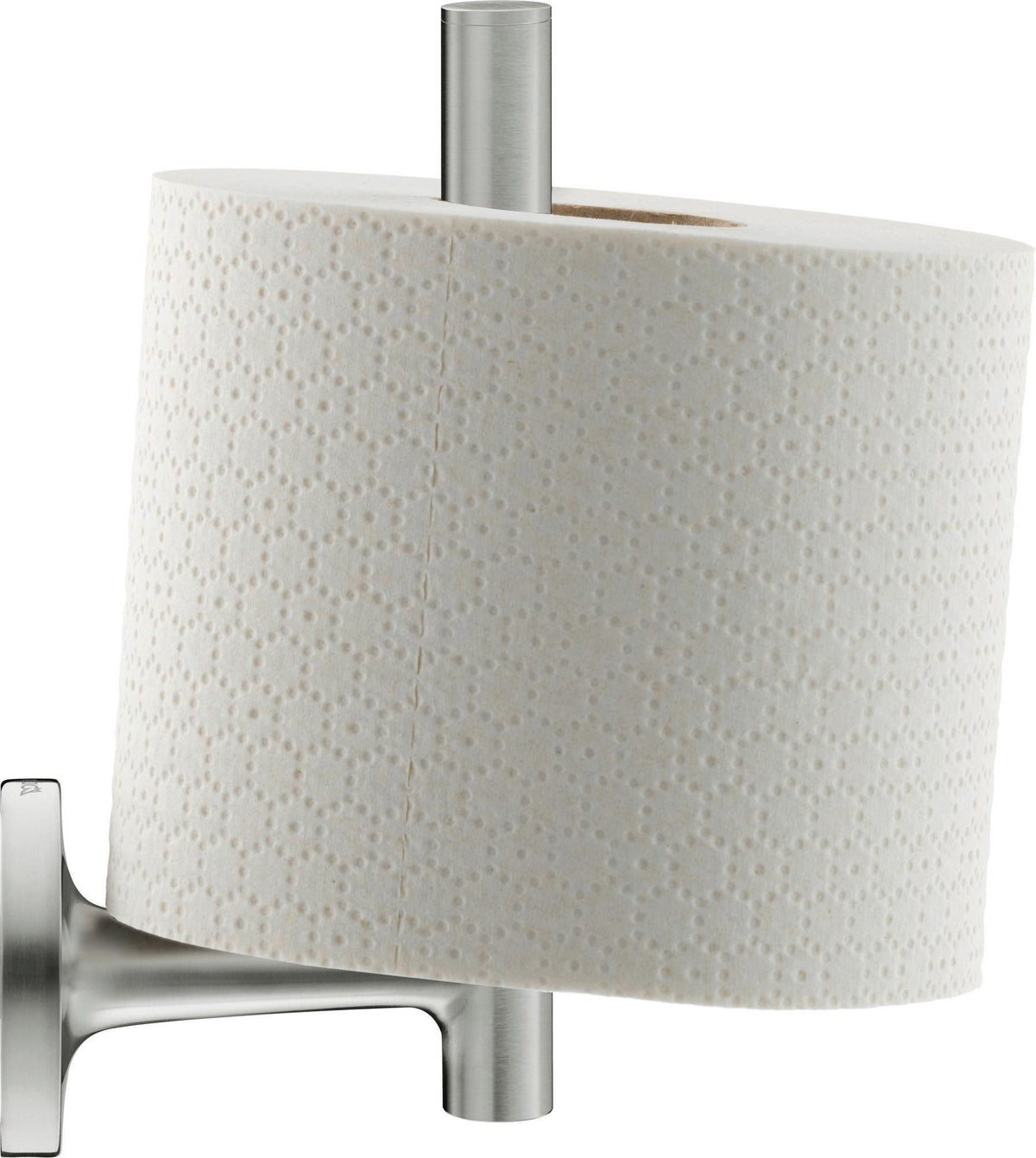DURAVIT Starck T Ersatzrollenhalter aus verchromtem Edelstahl, Wandmontage