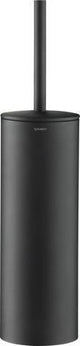 DURAVIT D-Code Bürstengarnitur bodenstehend in Chrom – 89 x 89 x 385 mm, Messing verchromt