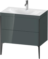 DURAVIT XViu c-bonded Waschtischset 800 mm mit 2 Auszügen, bodenstehend, Soft-Close
