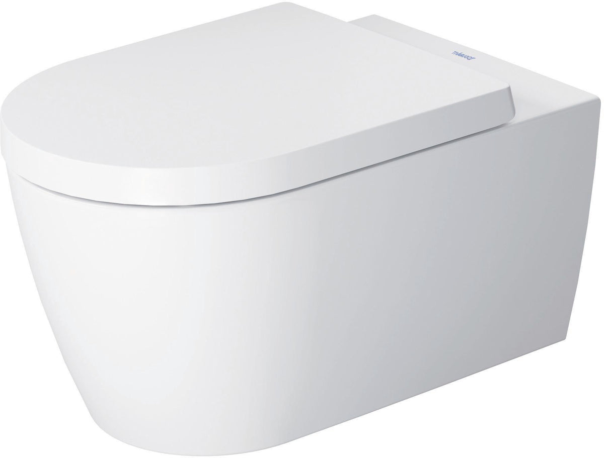 DURAVIT Wand-WC ME by Starck 570 mm spülrandlos mit WonderGliss Weiß