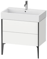 Duravit Waschtischunterbau XVIU 493x784x454mm Prof. Champ matt weiß matt – 2 Auszüge, Tip-On-Technik