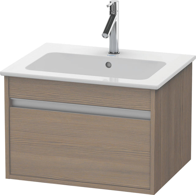 DURAVIT Ketho Waschtischunterbau 1 Auszug 600 mm Eiche Terra – ME by Starck