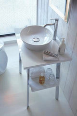 DURAVIT C.1 Einhebel-Waschtischmischer L ohne Zugstange, Schwarz Matt, 136 mm Ausladung