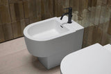 DURAVIT Balcoon Standbidet DuraShield Weiß Hochglanz 370x570mm mit Überlauf