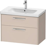 DURAVIT D-Code 2.0 Waschtischunterbau 784 mm Eiche Marmor mit Soft-Close