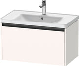 DURAVIT Ketho.2 Waschtischunterbau 784 mm betongrau matt, wandhängend, 1 Auszug