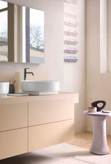 Duravit Balcoon Aufsatzbecken 450x450 mm weiß geschliffen mit Ablaufventil