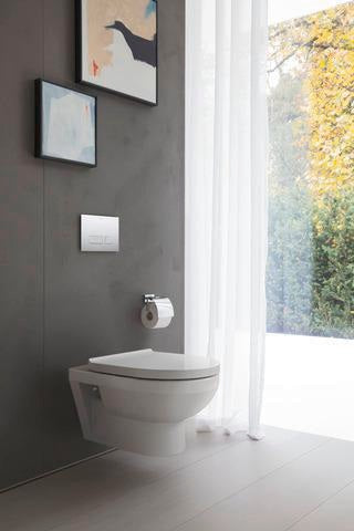 Duravit DuraSystem A1 Betätigungsplatte mechanisch für WC – Dual Flush, weiß, flächenbündig