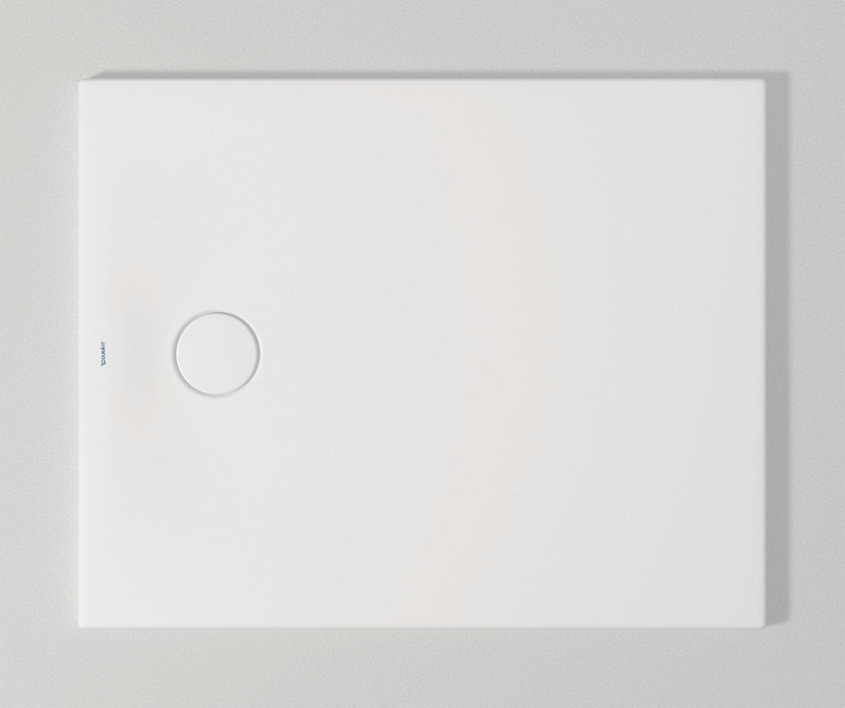 DURAVIT Tempano Duschwanne 900x750x40 mm Weiß mit Antislip – rechteckig, flacher Einbau