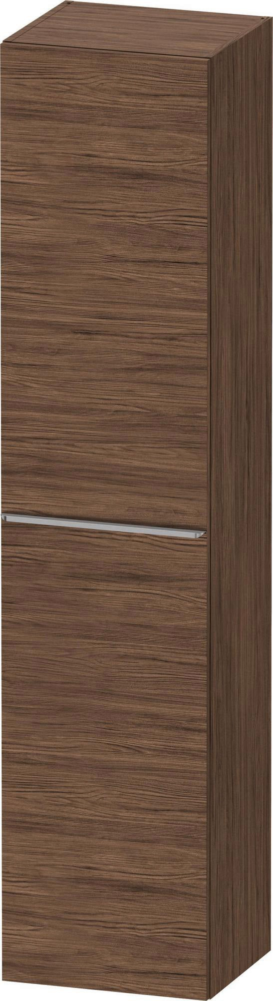 DURAVIT D-Neo Hochschrank 400x360x1760 mm, 1 Tür links, Eiche Schwarz – Matt, Soft-Close