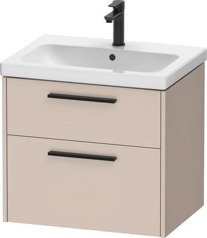 DURAVIT D-Code 2.0 Wandhängender Waschtischunterbau 634 mm Eiche mit Soft-Close