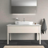 Duravit Luv Waschtischunterbau bodenstehend 1338 mm mit 1 Auszug Weiß Seidenmatt
