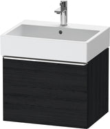 DURAVIT D-Neo Waschtischunterbau 584 mm wandhängend mit 1 Auszug, Griff Bronze, Weiß Matt