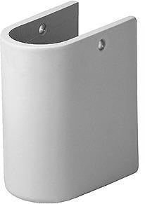 DURAVIT Halbsäule Starck 3 aus Sanitärkeramik für Waschtische 030050, 075045, 030160, 030155, weiß