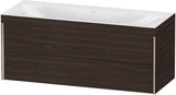 DURAVIT XViu c-bonded Waschtischunterbauset 1200 mm wandhängend mit 2 Schubkästen