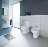 Duravit No.1 Halbsäule Weiß 280x175x290 mm – Wandhängende Keramik-Halbsäule
