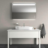 DURAVIT Luv Wandspiegel 500x800 mm mit LED-Beleuchtung, Spiegelheizung und berührungsloser Bedienung