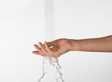DURAVIT Handbrause MinusFlow 3-Jet D110 Soft Rain/Rain/Intense Rain, Schwarz M.