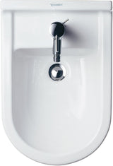 DURAVIT Wand-Bidet Starck 3 540 mm mit Überlauf & Hahnlochbank, weiß