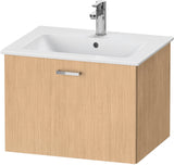 Duravit XBase Waschtischunterbau 600 mm wandhängend, 1 Auszug, weiß matt, mit Soft-Close