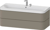 Duravit Happy D.2 Waschtischset 1175 mm wandhängend mit Tip-on Technik und Soft-Close