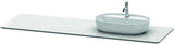 DURAVIT Luv Quarzsteinkonsole 1783 mm weiß struktur mit 1 Ausschnitt links
