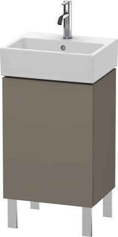 DURAVIT L-Cube Waschtischunterbau 593x434x341 mm, amerikanisch nussbaum, Anschlag links, für Vero Air
