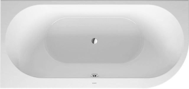 DURAVIT Badewanne Darling New 1900 x 900 mm Eck links mit 2 Rückenschrägen und Gestell