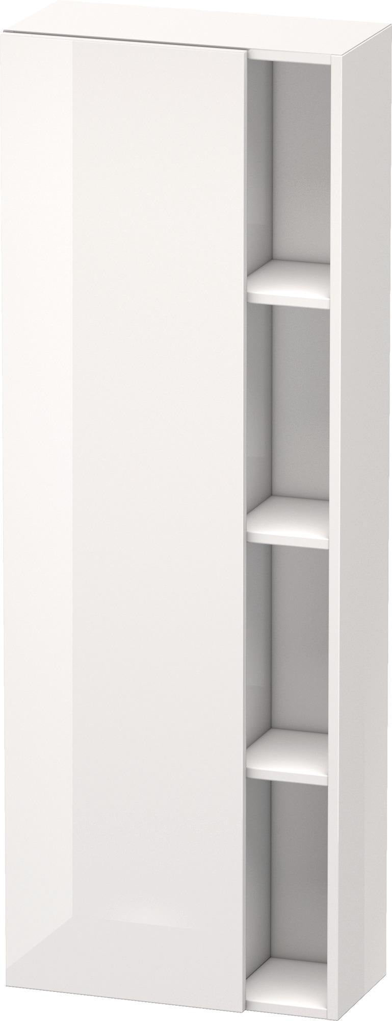 DURAVIT DuraStyle Hochschrank 1400 mm, 1 Tür links, weiß matt – wandhängend mit Soft-Close