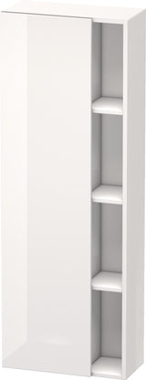 DURAVIT DuraStyle Hochschrank 1400 mm, 1 Tür links, weiß matt – wandhängend mit Soft-Close